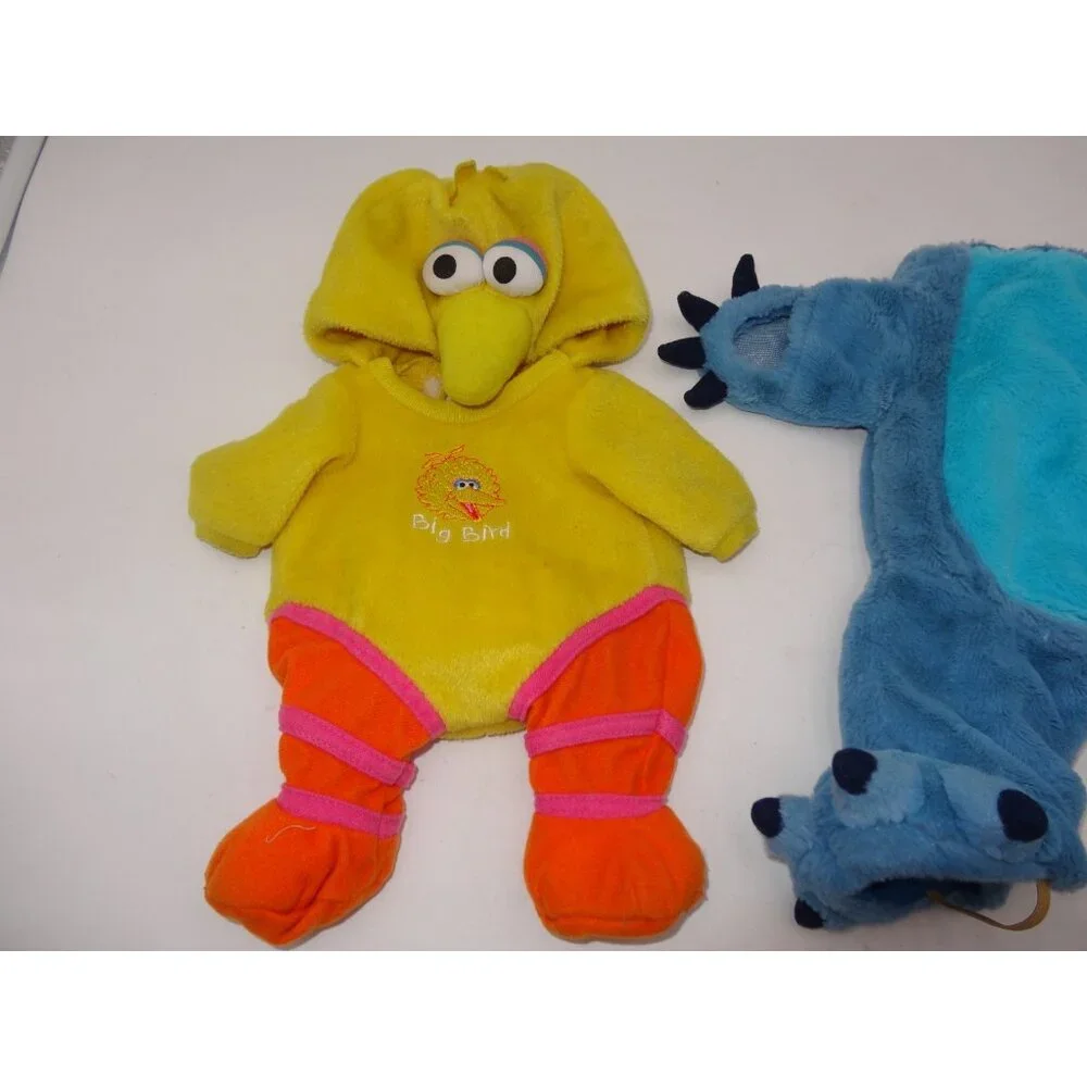 Water Babies Sesame Street Big Bird By Playmates Vintage and Disney Stitch Costu
